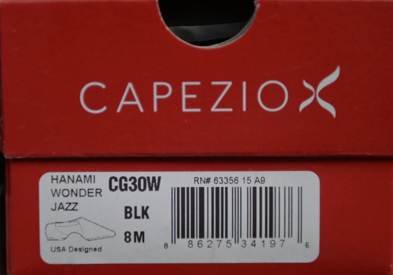 Capezio Womens Wonder Jazz Shoe  Color Black