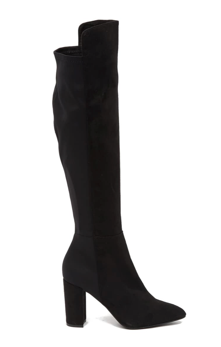 Zigi Soho  Siyah Stretch Over The Knee Boot  Style #SIYAH  Size 6 M