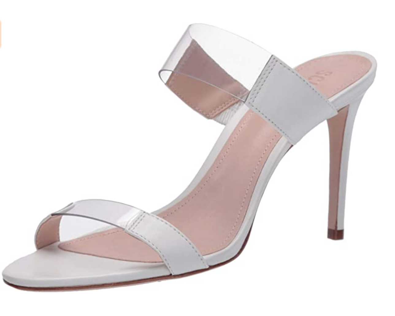 SCHUTZ Adinna  Size: 6.5M Color: White/Transparent