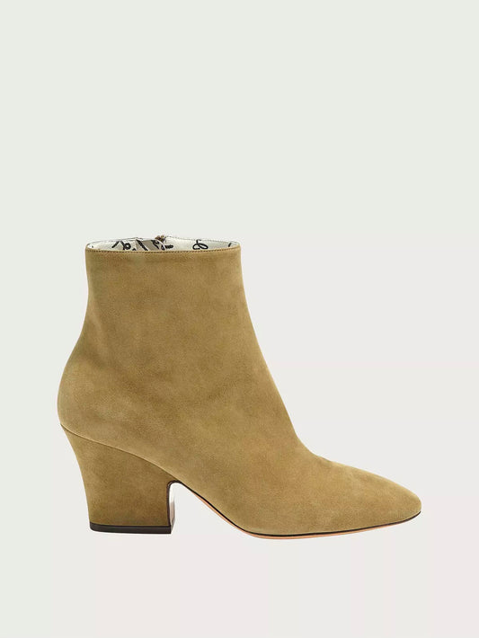 Salvatore Ferragamo Ankle Boot  Size 6C Color: Khaki Green