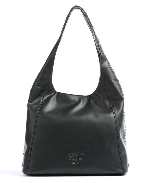 DKNY Alixis Hobo  Synthetic Bag  Color Black