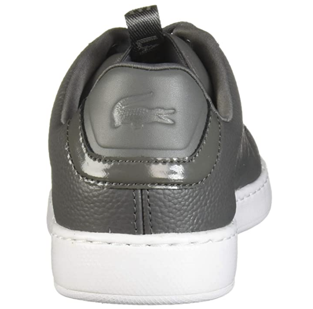 Lacoste Men's Carnaby Evo Sneaker  Color Dark Grey/White Size 9.5