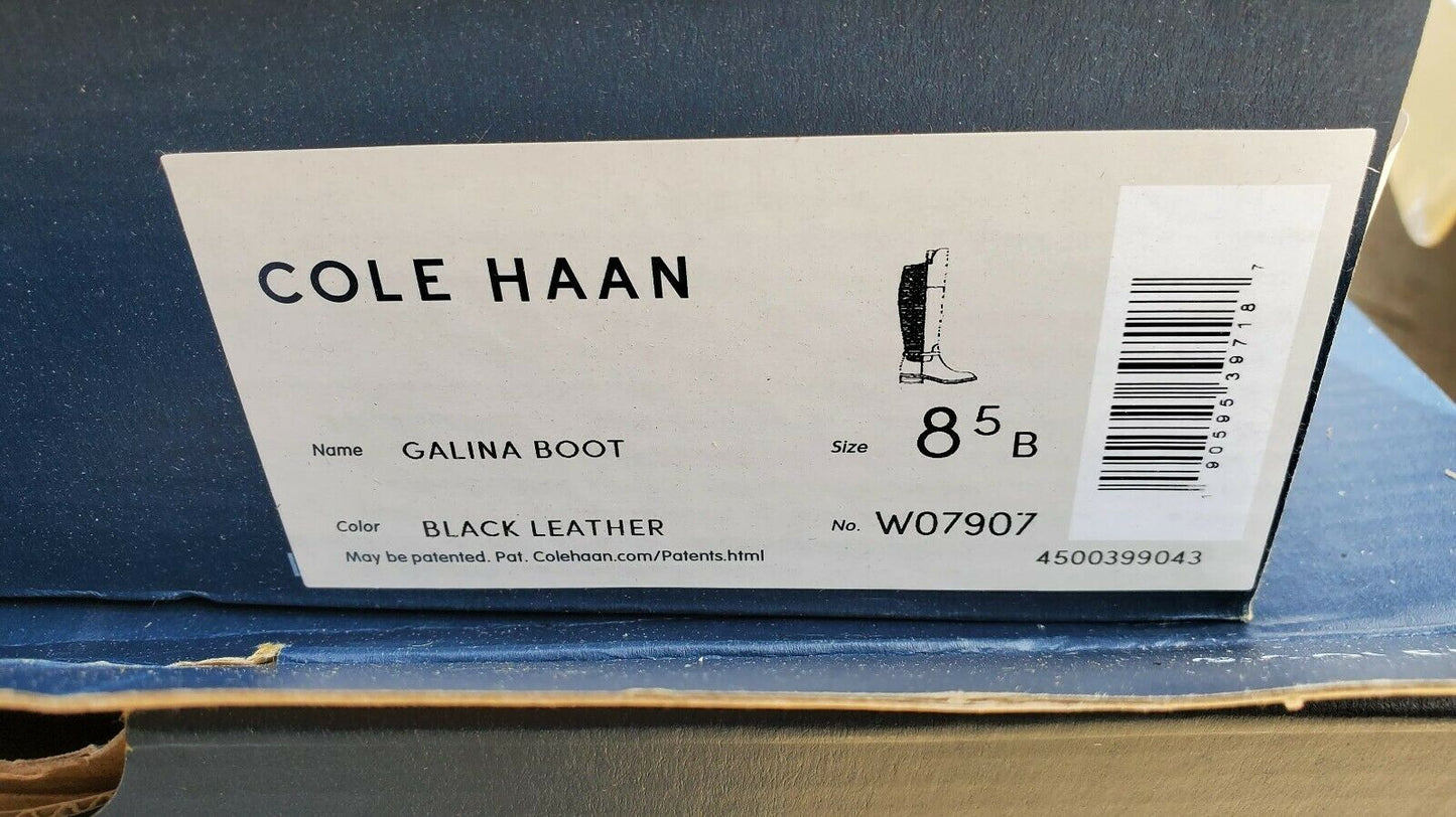 Cole Haan Women's Galina Boot  Color Black Leather