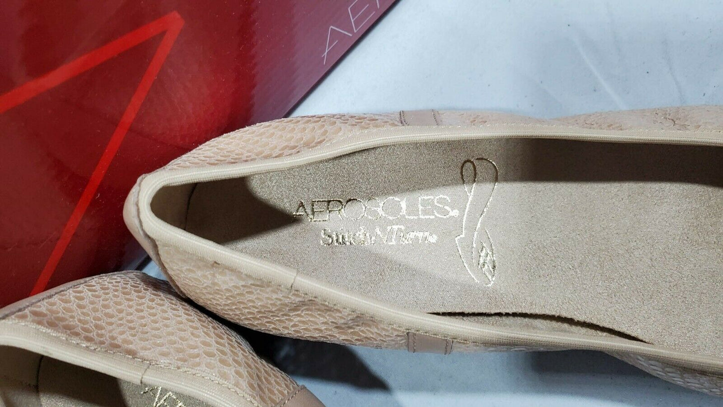 Aerosoles Better Yet Ballet Flat light tan - 7.5m