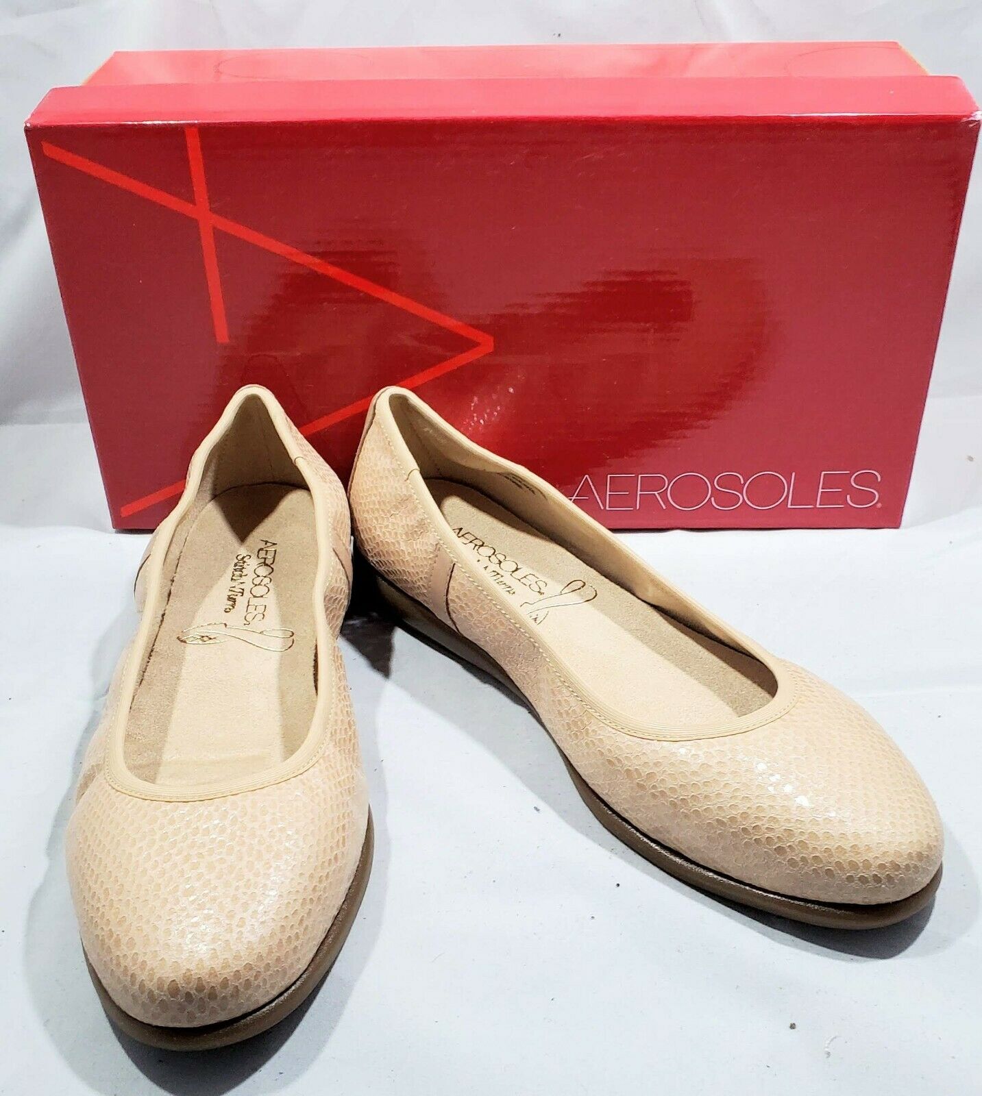 Aerosoles Better Yet Ballet Flat light tan - 7.5m