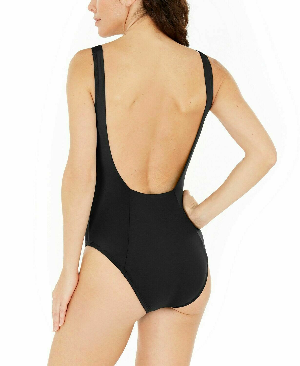 Nike Essential U-Back One-Piece Swimsuit  Color Black Size XL