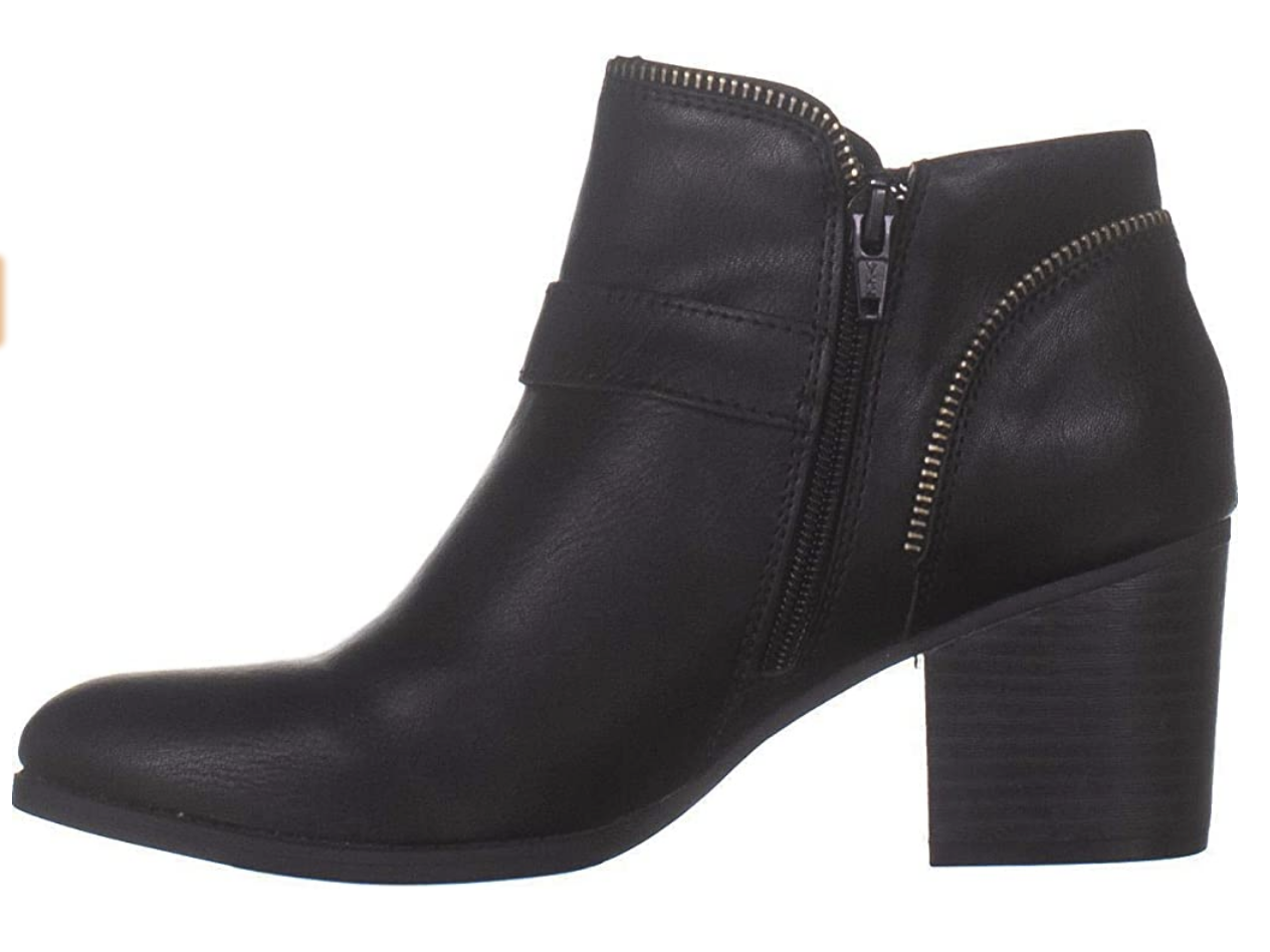 American Rag Womens Milly Almond Toe Ankle Fashion Boots Color: Black  Size: 8.5 M