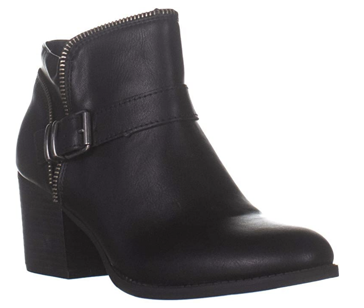 American Rag Womens Milly Almond Toe Ankle Fashion Boots Color: Black  Size: 8.5 M