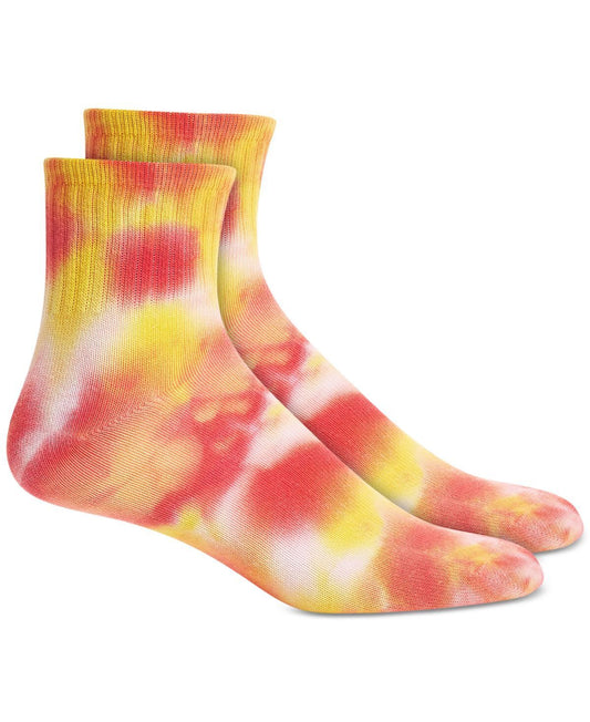 Sun Stone Mens Tie-Dye Socks  Multicolor Size 10-13