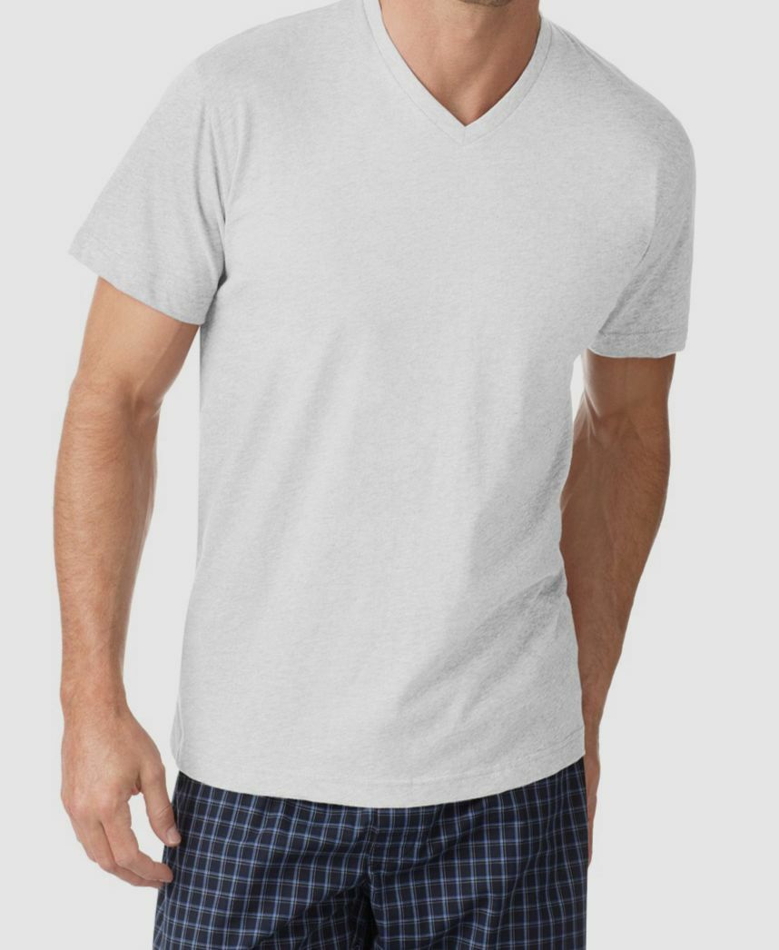 Alfani Men's V-Neck Stretch Undershirt T-Shirt Color White Size S