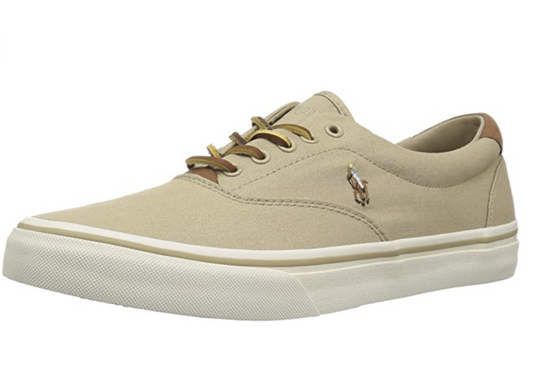 Polo Ralph Lauren Men's Thorton Sneakers Color: Khaki