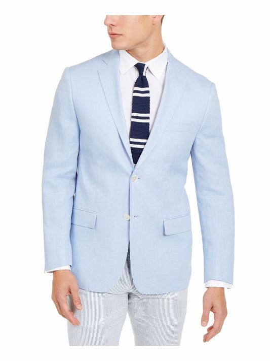 LAUREN RALPH LAUREN Men’s Single Breasted Ultraflex Blazer  Color Light Blue