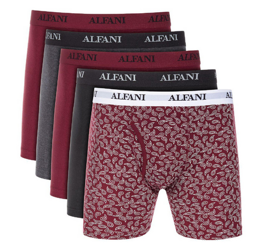 Alfani Mens Camo Boxer Briefs - 5 pk  Multicolor Size S