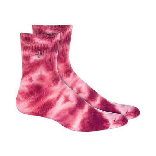 Sun Stone Mens Holiday Half Calf Socks  Color Christmas Tie Dye ONE SIZE