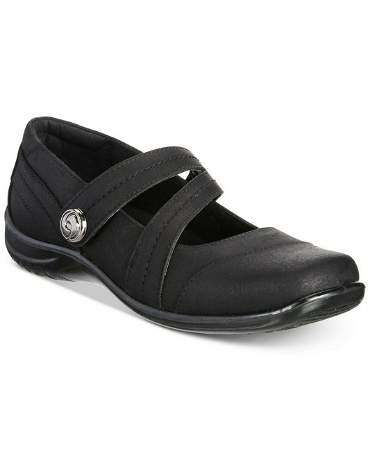 Easy Street Black Mary Flats Size 7 WW