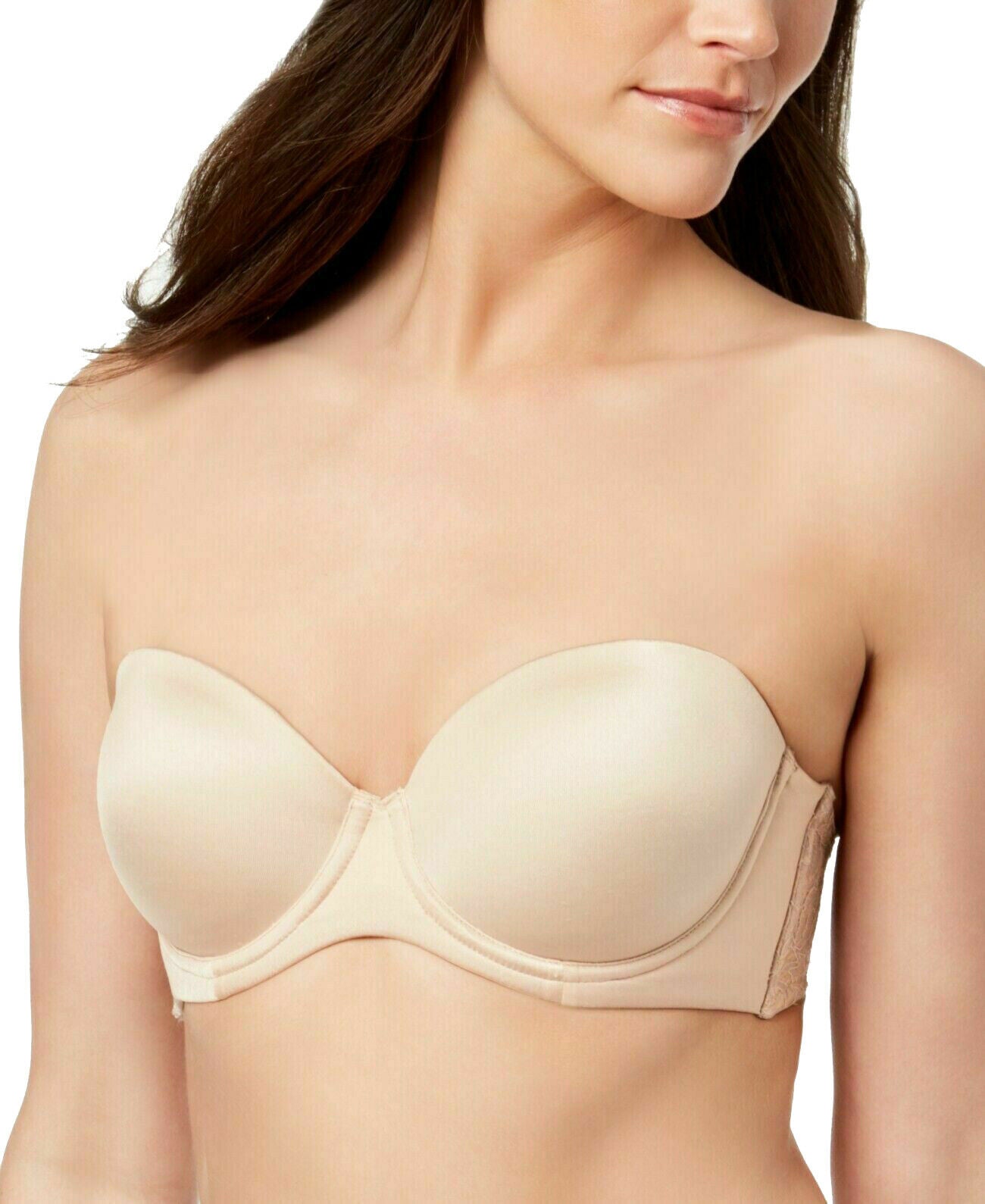 INC International Concepts Multi-way Strapless Bra  Color Frappe Size 44C