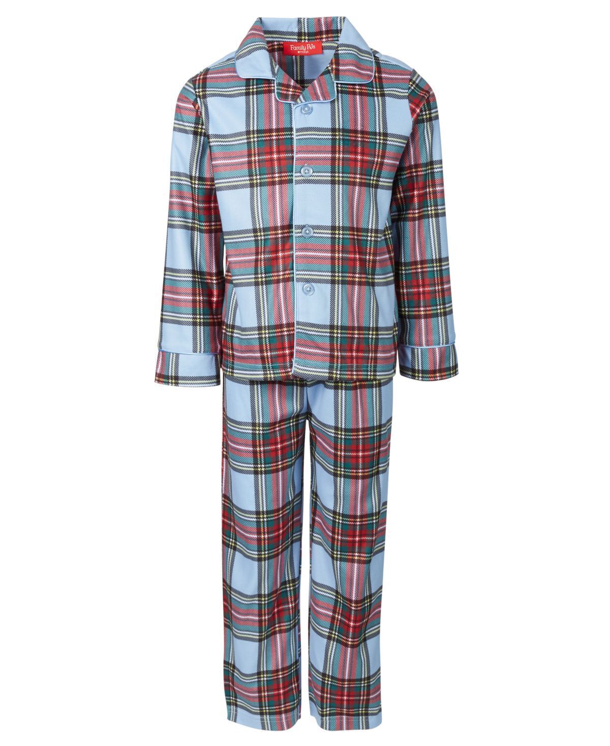 Family Pajamas Big Kids Tartan Family Pajama Set  Color Tartan Size 4-5