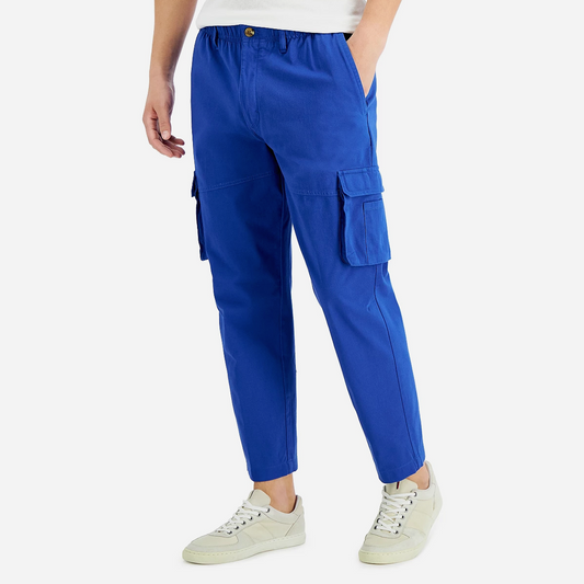 Club Room Men's Cargo Pants  Color New Cerulean Size 2XL