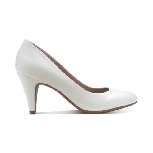 Sun + Stone Women's Felix Pumps White  Size 9 M