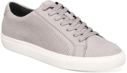 Alfani Mens Micah Perforated Sneakers  Color Gray Size 10M