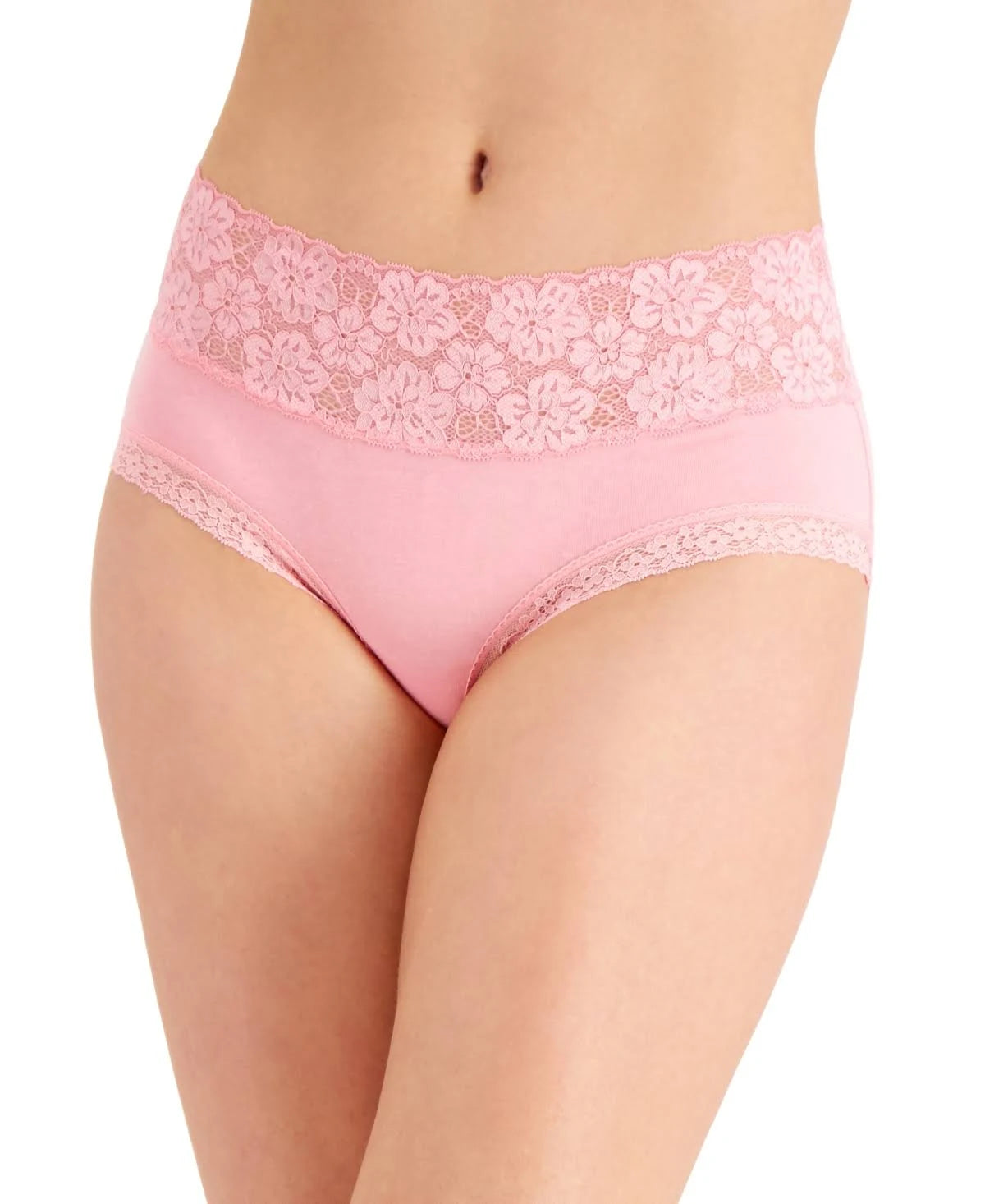 JENNI Women's High Waist Hipster Underwear  Color Pink Fun Size 3XL